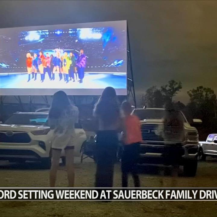 Sauerbeck Drive-In in Oldham County was top non-AMC theater in US for Taylor Swift movie, owners say